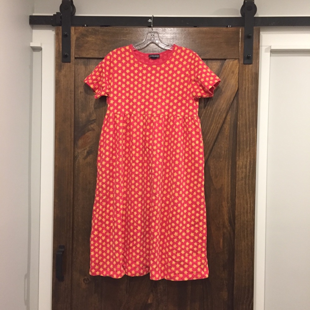 Lands’ End Girls Floral Summer Dress